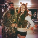 Super Cute Doe and Duck Dynasty Couple Costume