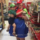 Mom, Child and Dog Super Mario Bros. Costumes