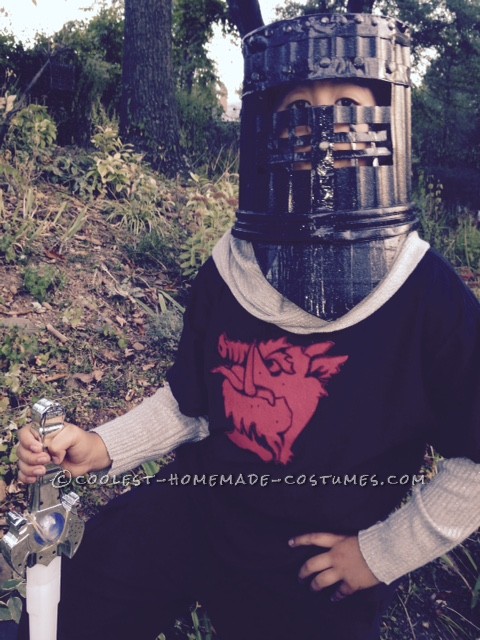 Cool Homemade Costume for a Boy: Monty Python's Black Knight