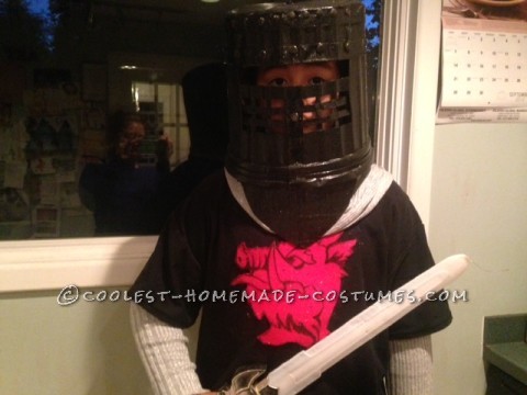 Cool Homemade Costume for a Boy: Monty Python's Black Knight