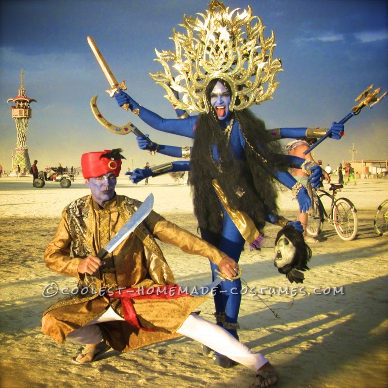 Hindu Goddess Kali and God Shiva Costumes