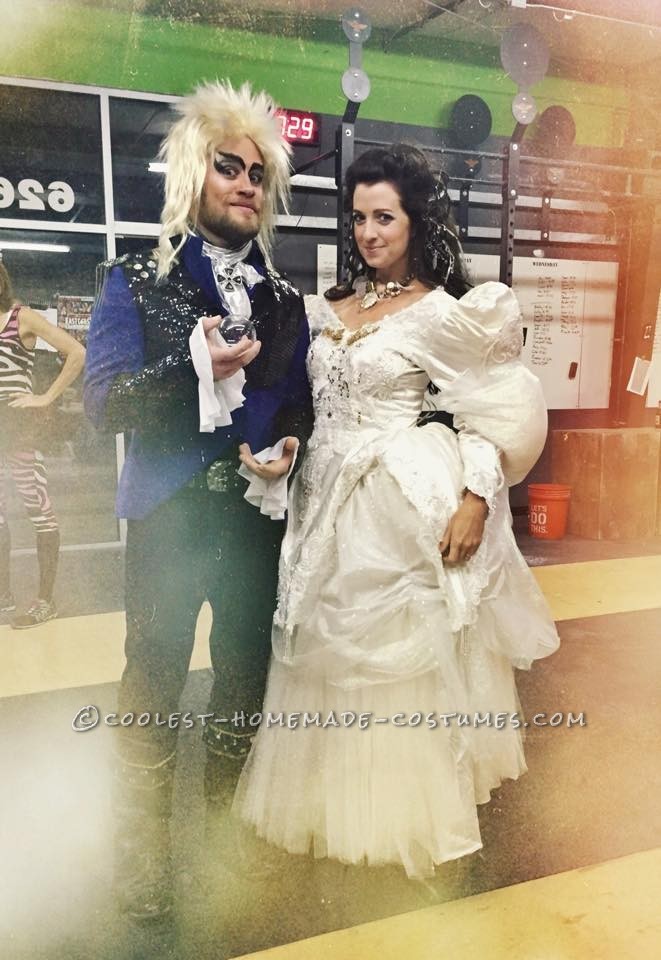 Thrifted and Homemade Labyrinth Couples Costume