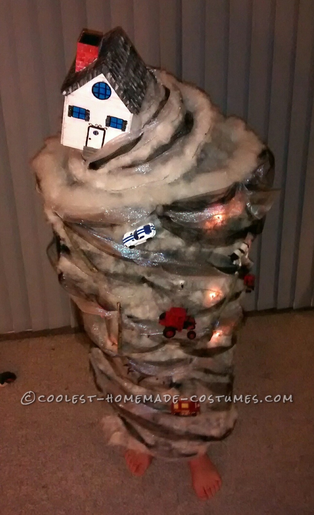 Awesome Homemade Tornado Costume