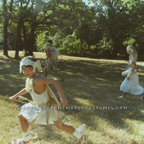 Cool Greek Gods and Goddesses Family Costume