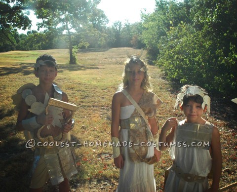 Cool Greek Gods and Goddesses Family Costume