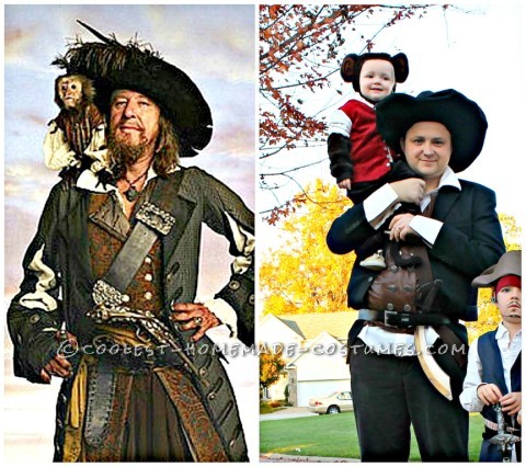 Cool Pirates of the Caribbean Costumes for a Family