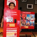Cool Homemade Redbox Costume for a Boy