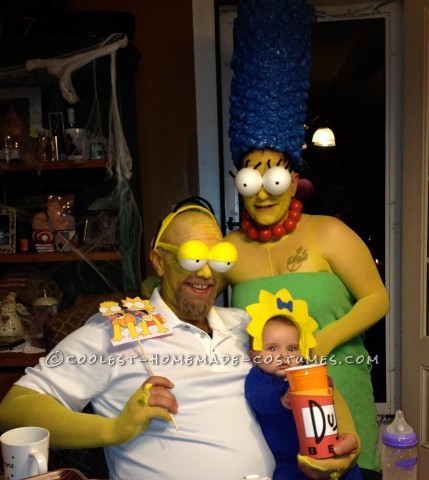 Coolest Simpsons Family Costume