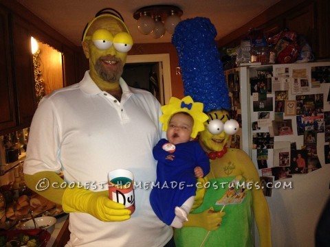 Coolest Simpsons Family Costume