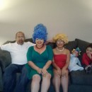 Cool Homemade Simpsons Family Costume