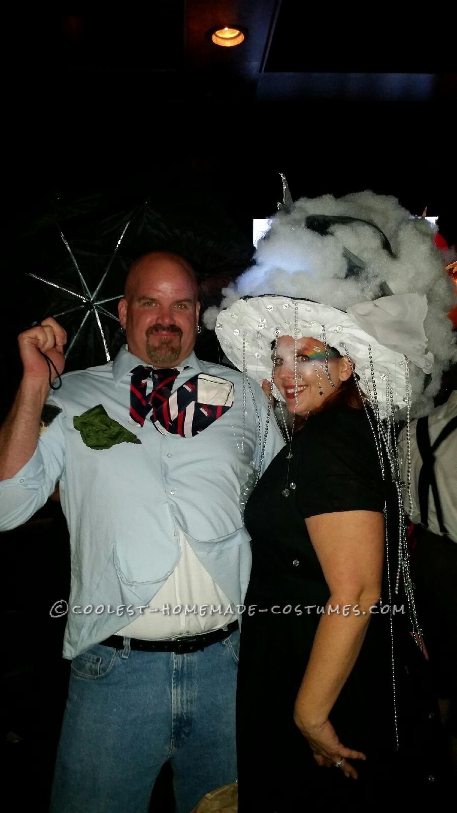 Cool Wind and Rain Couple Costume