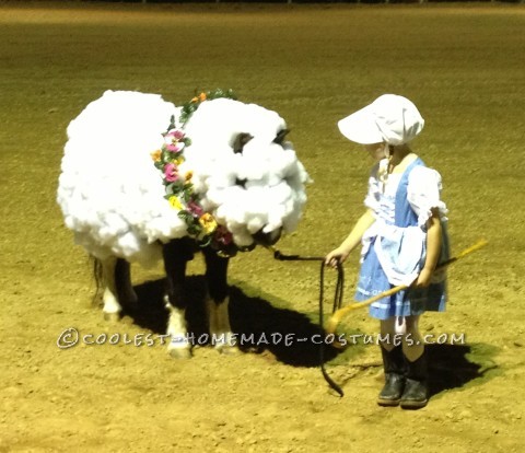 Little Bo Peep and Her Horsey Sheep Costumes