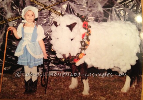 Little Bo Peep and Her Horsey Sheep Costumes