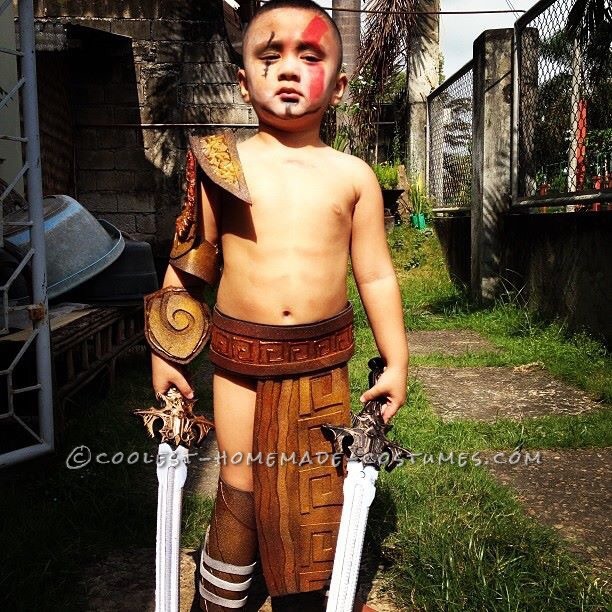 Spartan Warrior Costume for a Boy