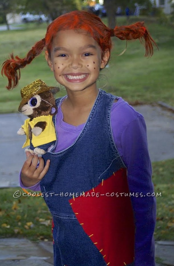 Coolest Thrift Shop Pippi Longstocking Costume