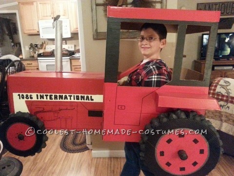 Cool Tractor Costume for 9 year old Boy