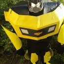 Cool Transformers Bumblebee Costume for a Boy