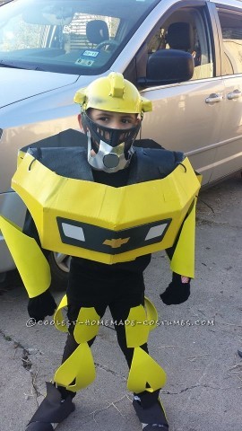 Cool Transformers Bumblebee Costume for a Boy