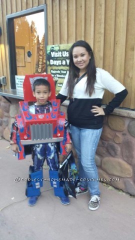 Cool Transforming Transformer Costume