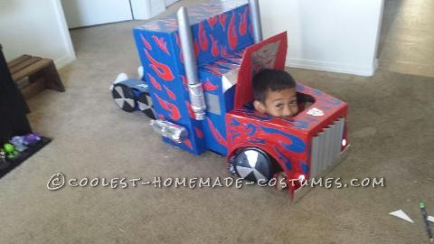 Cool Transforming Transformer Costume