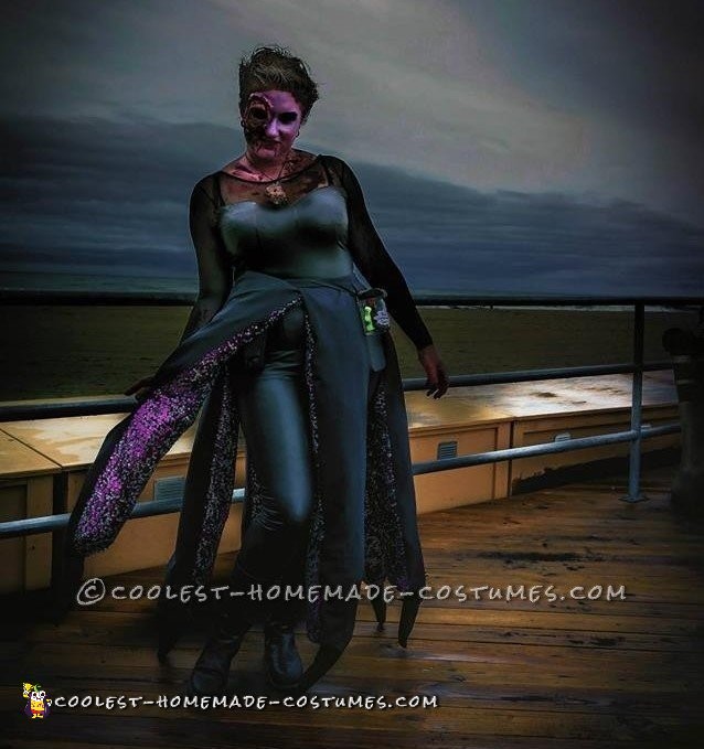 Elaborate Zombie Ursula Costume