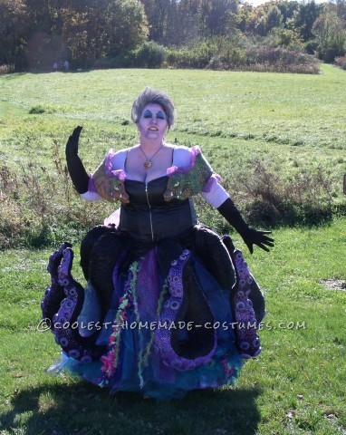 Handmade Ursula The Sea Witch Costume