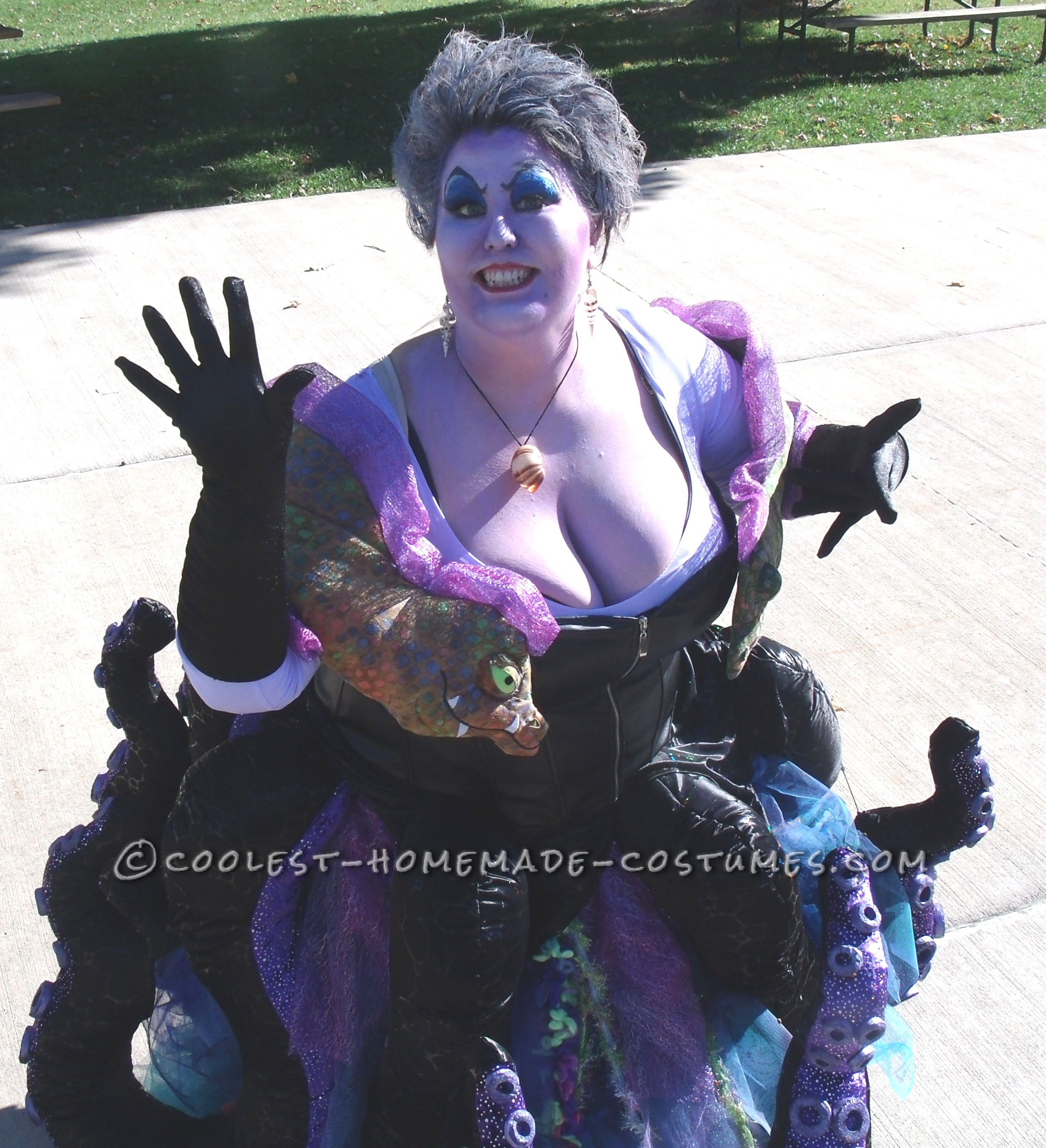 Handmade Ursula The Sea Witch Costume