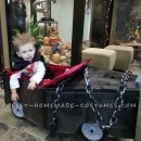 Coolest Vampire Costume with Coffin Wagon!
