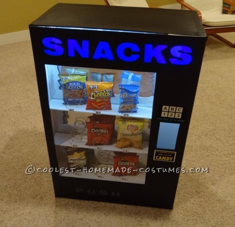 Awesome DIY Vending Machine Costume