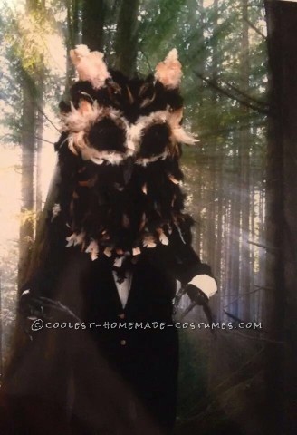 Creepy Owl Man Urban Legend Costume