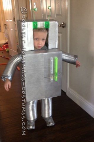 Vincent the Robot Toddler Halloween Costume