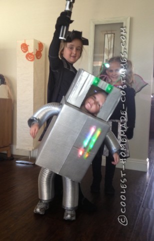 Vincent the Robot Toddler Halloween Costume