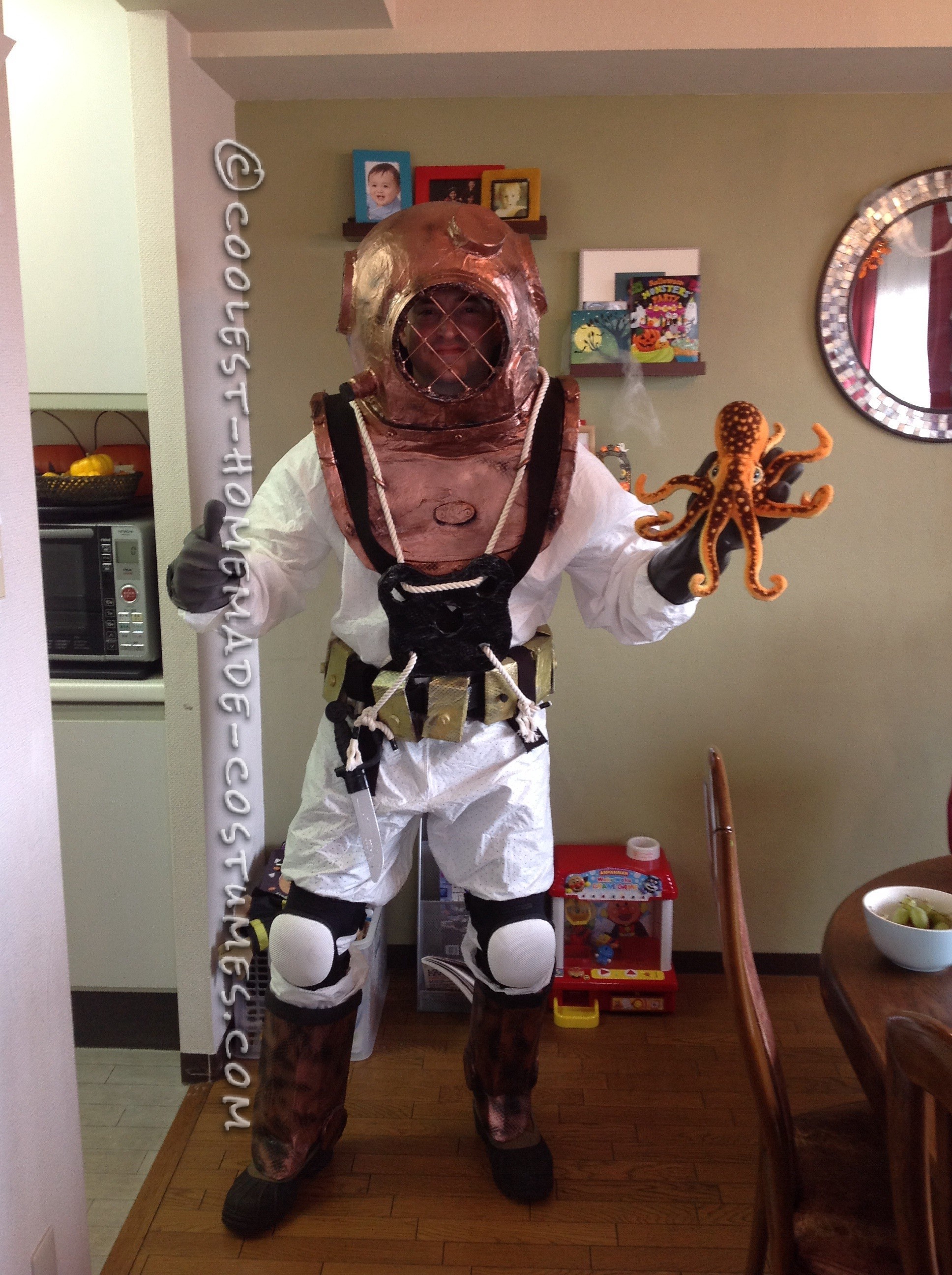 Vintage Deep Sea Diver Costume