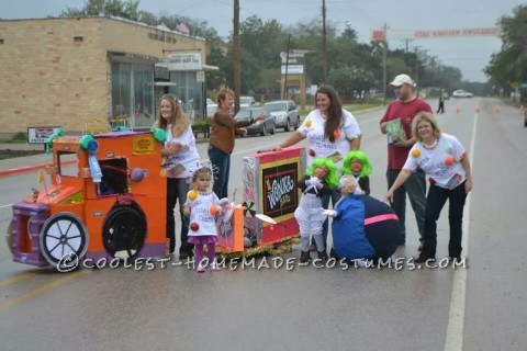 Wheelchair Willy Wonk and Chocolate Factory Costumes