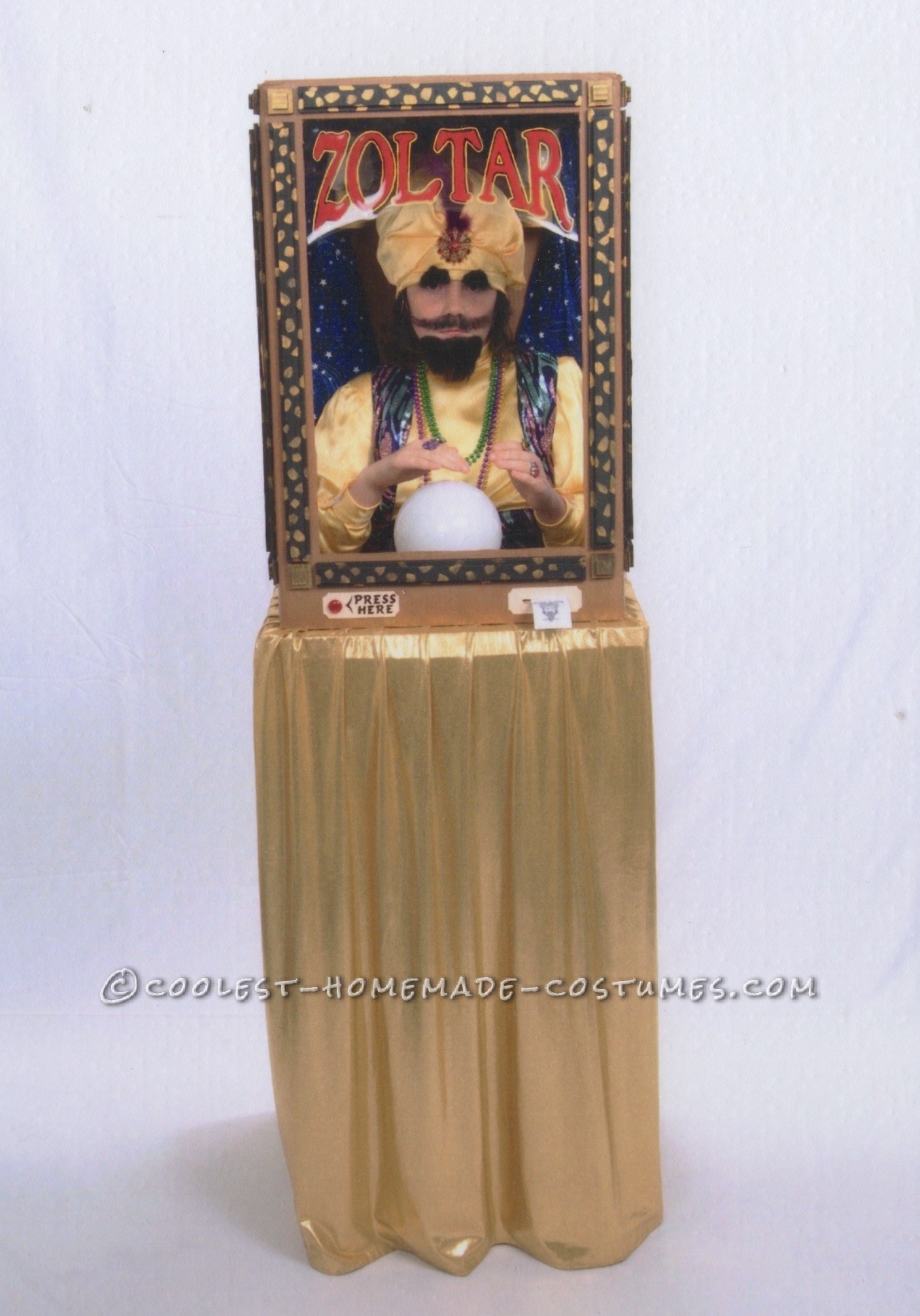 Awesome Functioning Zoltar Costume