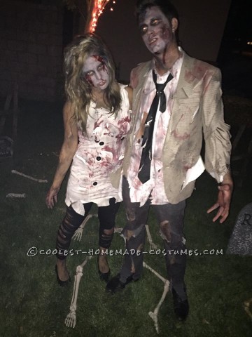 Cool Zombie Family Costumes