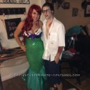 Zombie Prince Eric and Innocent Ariel Couple Costume