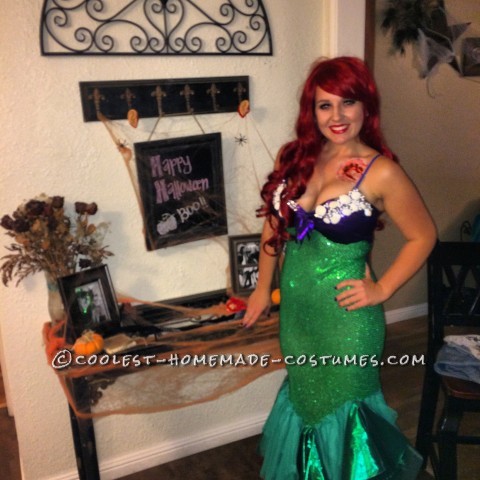 Zombie Prince Eric and Innocent Ariel Couple Costume