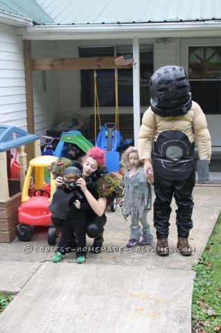 Cool Homemade Mad Max Family Costume