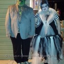 Hair Raising Frankenstein and his Bride Couple Costume!