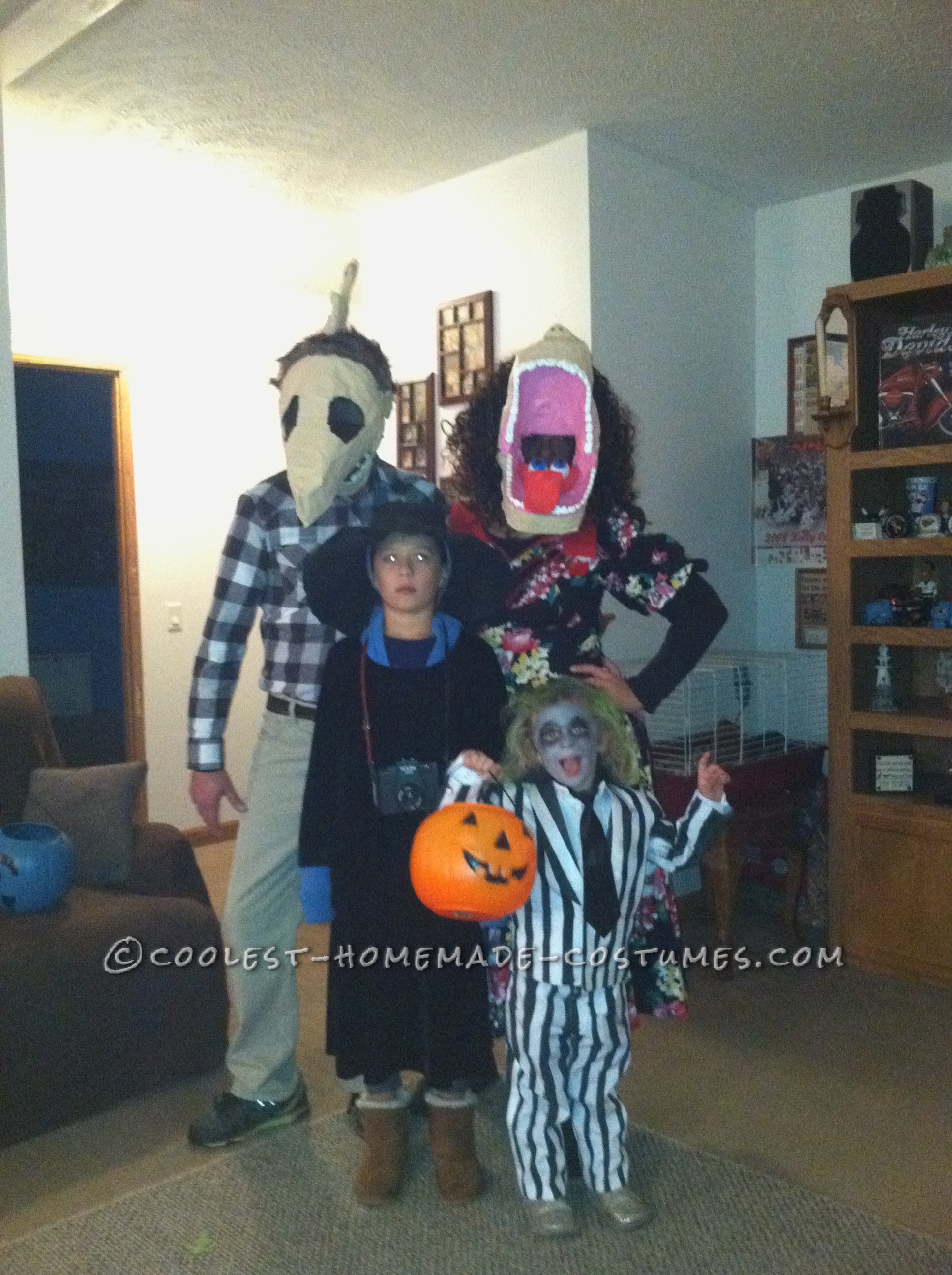 The Beetlejuice Clan Family Costume