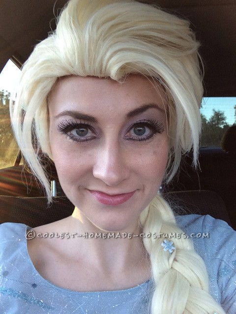 Coolest Homemade Elsa Costume - The Real Snow Queen