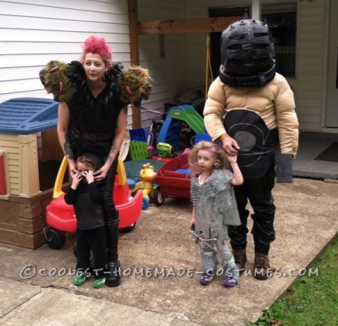 Cool Homemade Mad Max Family Costume