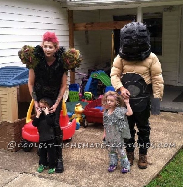 Cool Homemade Mad Max Family Costume