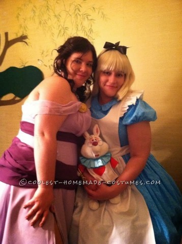 Homemade 1951 Alice in Wonderland Cartoon Costume for a Woman