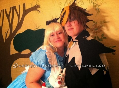 Homemade 1951 Alice in Wonderland Cartoon Costume for a Woman