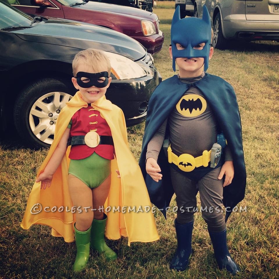 batman and robin suit