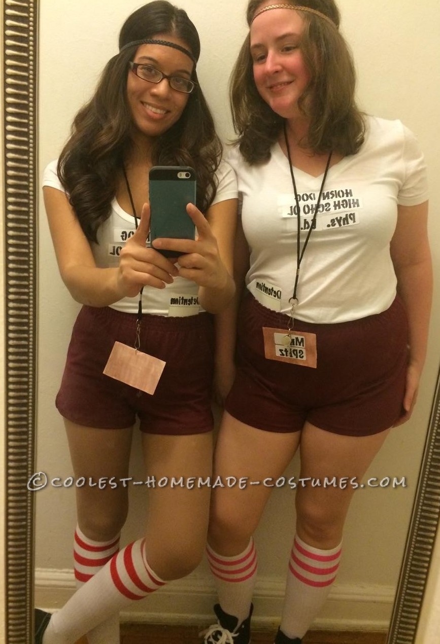 DIY 1970s High School Gym Teacher Costumes