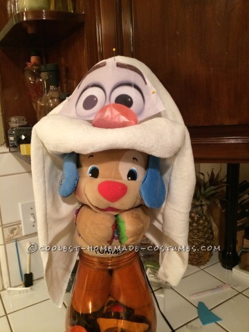 Coolest Homemade Toddler Olaf Snowman Costume
