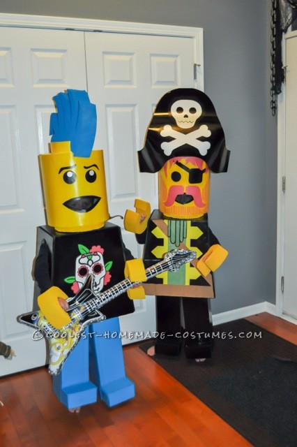 Coolest Pirate and Rock Star Lego Minifigures Costumes